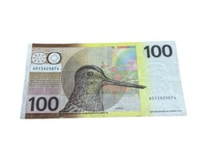 BANCONOTA 100 FIORINI OLANDA 1977 (Snip) Oxenaar, MOLTO BUONA!