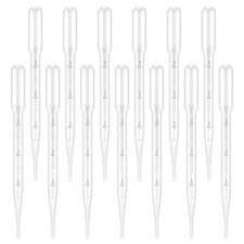 100PCS 3ml Disposable Plastic Pipettes, Essential Oils Graduated Transfer Pip...