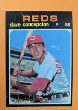 1971 Topps Dave Concepcion RC #14 “SRR-CARDS” Collection