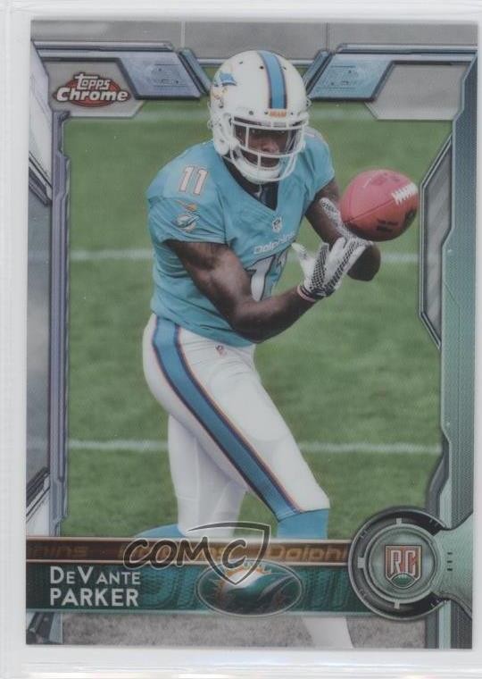 2015 Topps Chrome Rookies Refractor Devante Parker #103 4hj