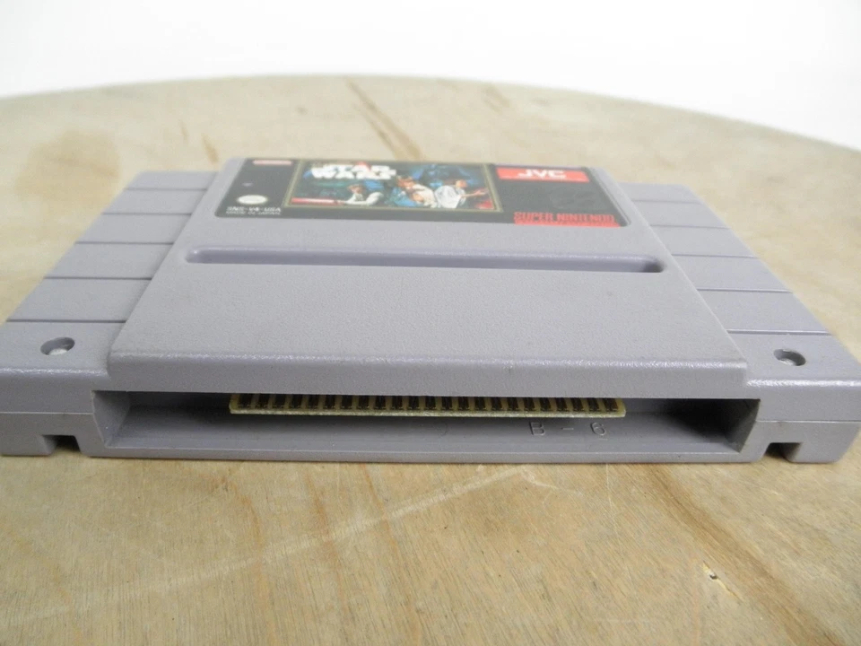 Super Star Wars Super Nintendo SNES Game Cartridge JVC Made in Japan SNS-V4-USA - Image 3 of 4