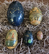 Matryoshka Constellations Easter Egg Nesting 5 Pieces