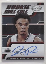 2018-19 Certified Rookie Roll Call Jerome Robinson #RRC-JR Auto 0q0m