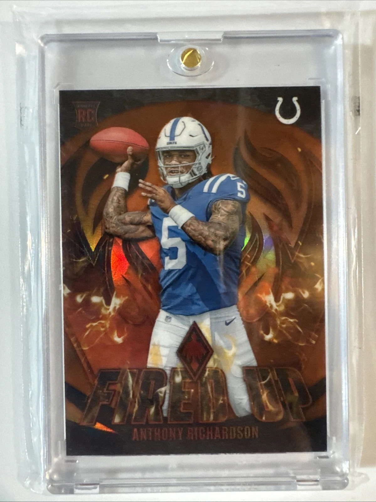Anthony Richardson Panini Phoenix Fired Up #FU6 Orange