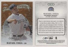 2015 Topps Chrome Future Stars Orange Refractor /25 Rafael Ynoa Rookie RC