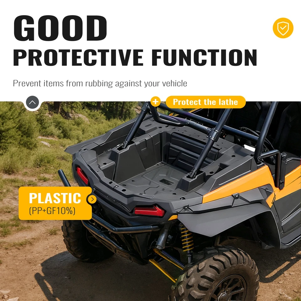 Textured Rear Bed Box For 2014-2023 Polaris RZR XP 4 1000 Left & Right Section - Image 4 of 4