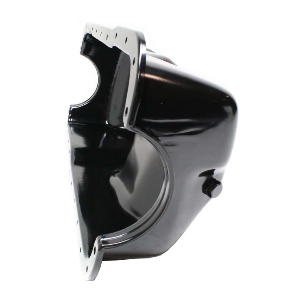 Cacerola de aceite para Lincoln Town Car 1990 | Acero 6 cuartos Capacidad con orificio de sensor de nivel de aceite Foto 3 de 4