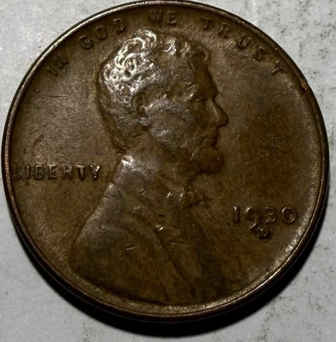 1930 D Lincoln Wheat Cent VF BN T387