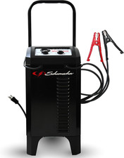 Wheeled Manual 6a Car Battery Charger 150 Amp Engine Starter 2 In 1 Auto Marine