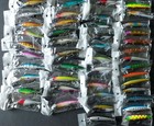 New Largemouth Bass Minnow Fishing Lures Crankbaits Mixed Lot Of 45pcs  New Lot — photo 2