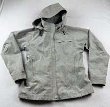 REI Removable Hooded Jacket Gray Women  s Size S