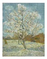 Van Gogh Blossom Tree Wall Art Poster - Impressionist Decor Home Decor
