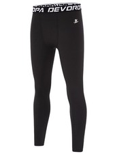 Boys Leggings Quick Dry Youth Compression Pants Sports Tights Basketball Base...