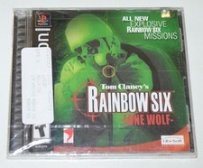 Sony PlayStation 1 Tom Clancy's Rainbow Six: Lone Wolf MISB