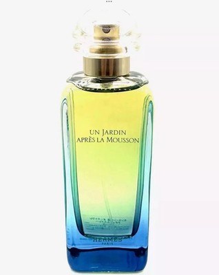 HERMES UN JARDIN APRES LA MOUSSON 100ML EDT Spray Monsoon Garden Discontinued  