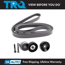 TRQ Drive Belt Component Kit Fits 1997-2006 Ford Ranger 1998-2006 Mazda B3000