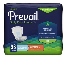 Prevail Adult Incontinence Daily Pant Liners BrandNew 96Ct
