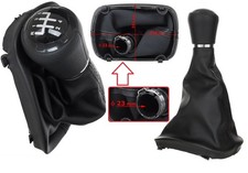 5G + R 23mm SCHALTKNAUF + SCHALTMANSCHETTE 8L0863279A FÜR A3 8L 96-03