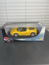 Hot Wheels 1/18 Ferrari 360 Spider Yellow