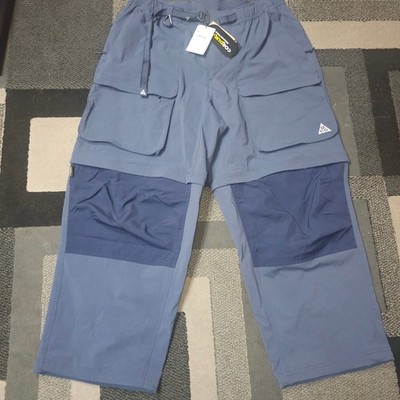 Nike ACG Smith Summit Convertible Pants Mens M Blue HV0591-437 NEW