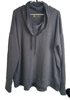Xersion Womens Gray Sweetshirt Size XXL