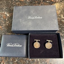 Brooks Brothers Cuff Links with Silver Mercur...