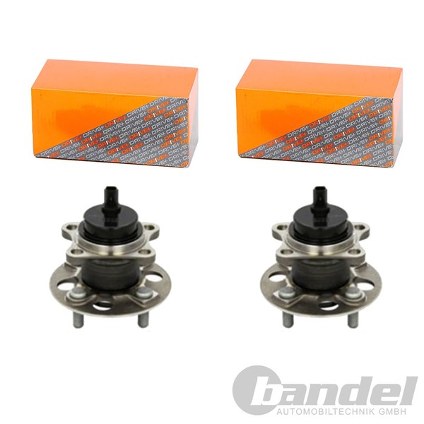 2X Dr!ve+ RADLAGER-SATZ Hinten Passend FÜR Daihatsu Charade Toyota Yaris-image