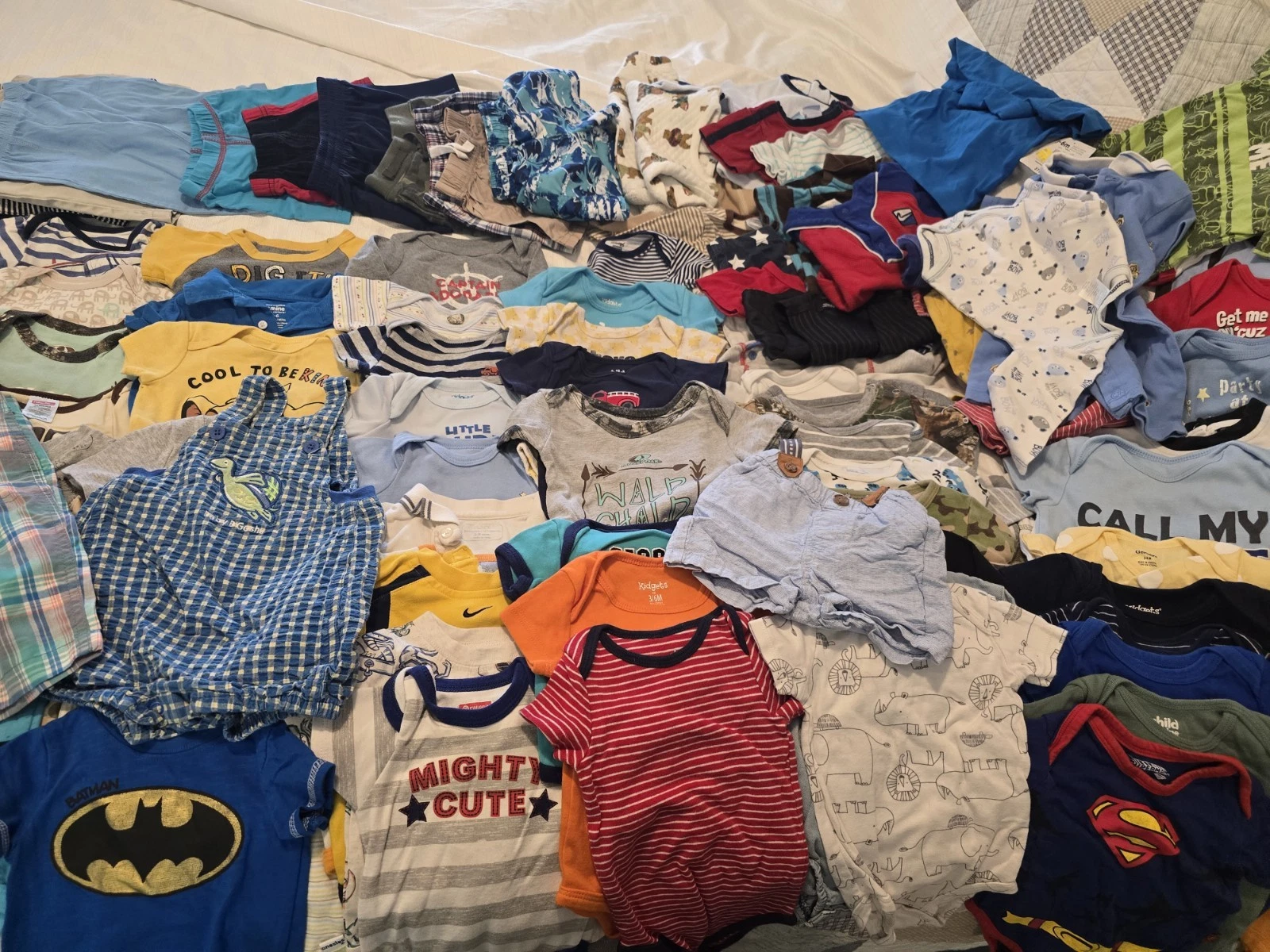 122 Pc Lot Baby Boys 3-6 Months Summer Spring Fall Clothes Guc