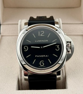 Panerai Luminor Men's Black Watch - PAM00112. Full Set. 44mm