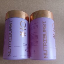 2 Nutriburst Zen Flow Raspberry Flavour - 60 Gummies dated Sept 2025