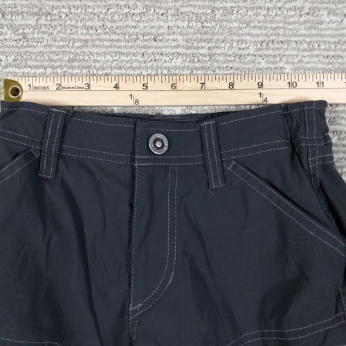 Kuhl Pants Boys Medium 10-12 Black Outdoor Hiking Performance Stretch Nylon 20S - Picture 11 of 14