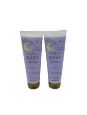 2 Pack SheaMoisture Baby Nighttime Body Cream Manuka Honey  Lavender 8 oz Each