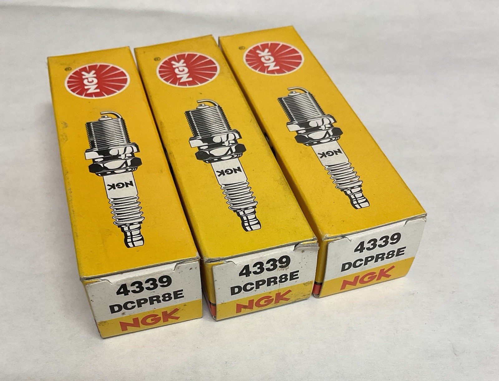NGK DCPR8E Spark Plugs  SET OF 3