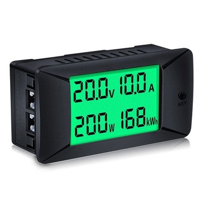Gleichspannungs- und Strommesser 0-300V 0-300A Digital LCD Power Energy Tester
