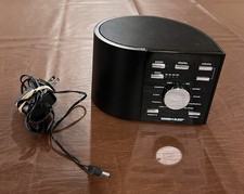 Adaptive Sound Therapy Machine White Noise ASTI ASM1002 Sound Sleep Black