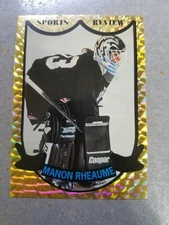 Manon Rheaume Tampa Bay Sports Edition Gold Border Promo Oddball