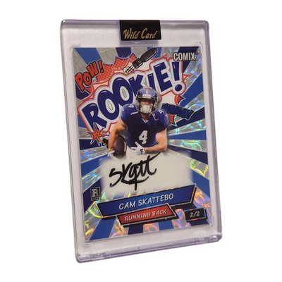 #ad #ad Cam Skattebo 2025 Wild Card Rookies amp; Legends RC Auto 2 2 $109.95