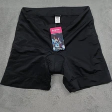 Canari Shorts WOmens XL Black Fitness Cycling Padded Activewear NWT