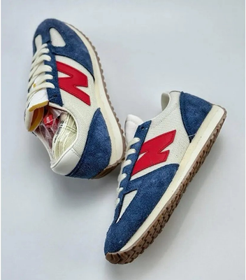 New Balance U471AK Navy Blue/ Linen - True Red Unisex  display picture 1