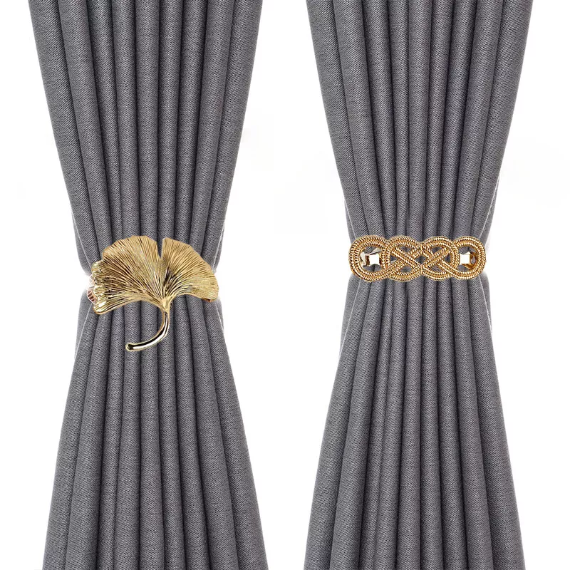 A- 1pc Pearl Magnetic Curtain Clip Curtain Holders Tieback Buckle
