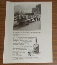 Vintage 1988 JACK DANIELS TENNESSEE WHISKEY Print Ad advert German