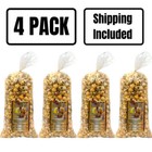 Caramel Cheese Popcorn Mix | 7 oz Bag | 4 Pack | Shipping Included