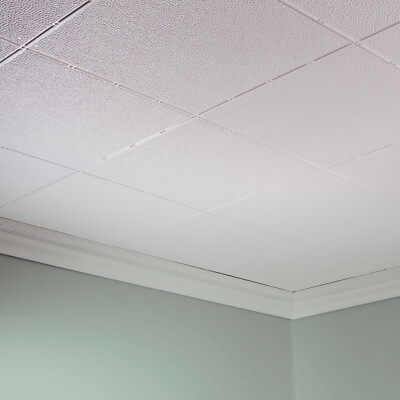 Fasade - 2ft x 4ft Border Fill Glue Up Ceiling Tile/Panel (5 Pack)
