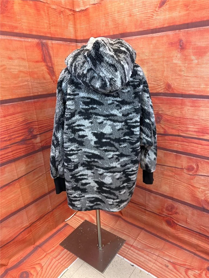 Abrigo polar G.I.L.I gris blanco camuflaje talla XS TCA Foto 3 de 4
