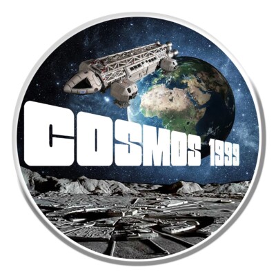 STICKER KOSMOS 1999 SPACE SERIE MONDSTATION ADLER 1 1970 MOND CZ078