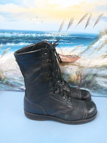 Corcoran black Combat Boots Men's sz 10 - Picture 5 of 10
