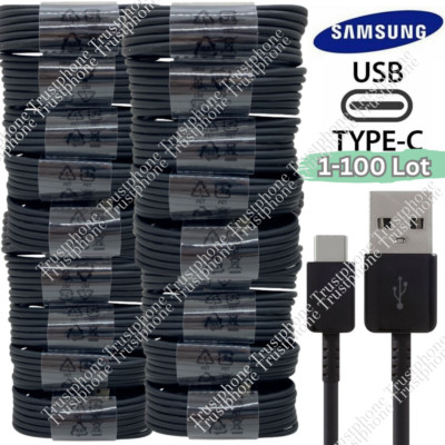 LOT USB C Type C Fast Data Charging Cable For Samsung LG Phones Tablets Android