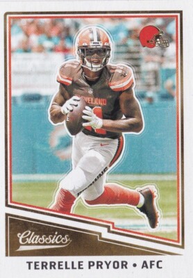 2017 Panini Classics TERRELLE PRYOR #7 Base Cleveland Browns NFL