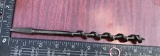 Vintage Carpentry hand Brace Auger Drill Bit 9/16' - 220 W M Ridgway Sheffield