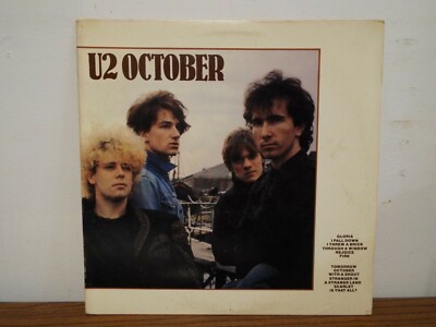 U2 OCTOBER 1981 LP VINYL ALBUM | eBay